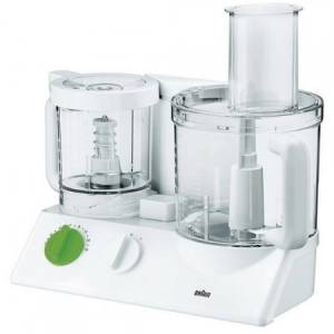 Braun Fx3030 Food Processor 600W 2 Unique Bowl System