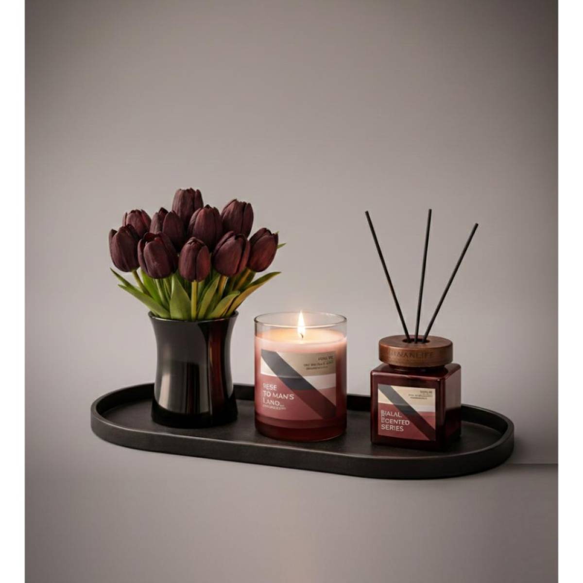 Finmanlife Rose Of No Man’s Land Home Fragrance & Decor Gift Set – Rural Forest Series, Sk928pr