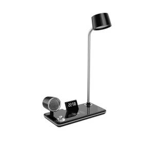 Mdhl Smart Table Lamp – Multi-function: Lighting, Audio – Charging [black], Md-1772