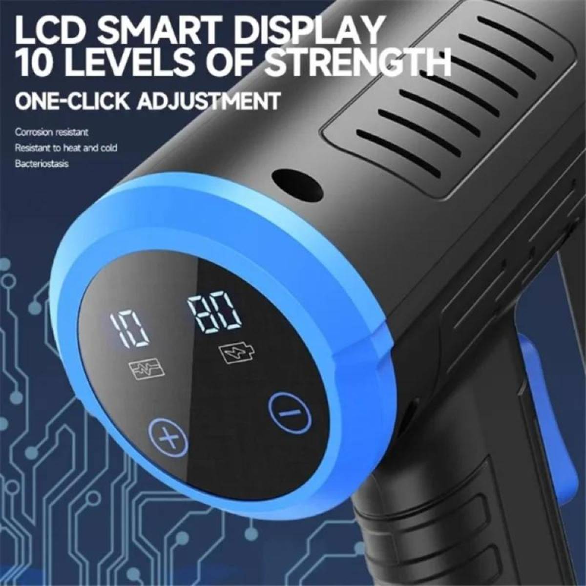 Mdhl 8109 48v Brushless Motor Cordless Pressure Washer With Lithium Battery 6-in-1 Nozzle & Tool Box For Car And Outdoor Cleaning, Sk-845wg