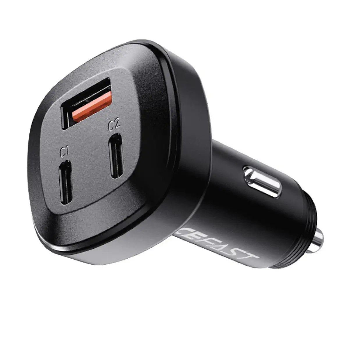 AceFast 66W 3-Port Metal Car Charger B3
