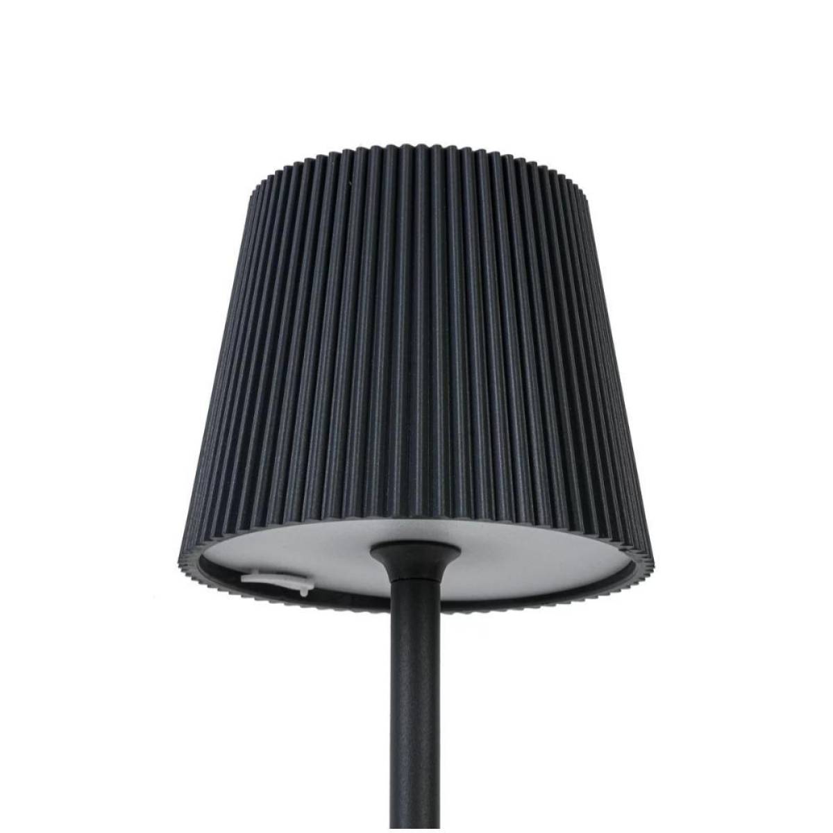 Cordless Led Table Lamp, Portable & Rechargeable With Touch Control – Black, Sk852