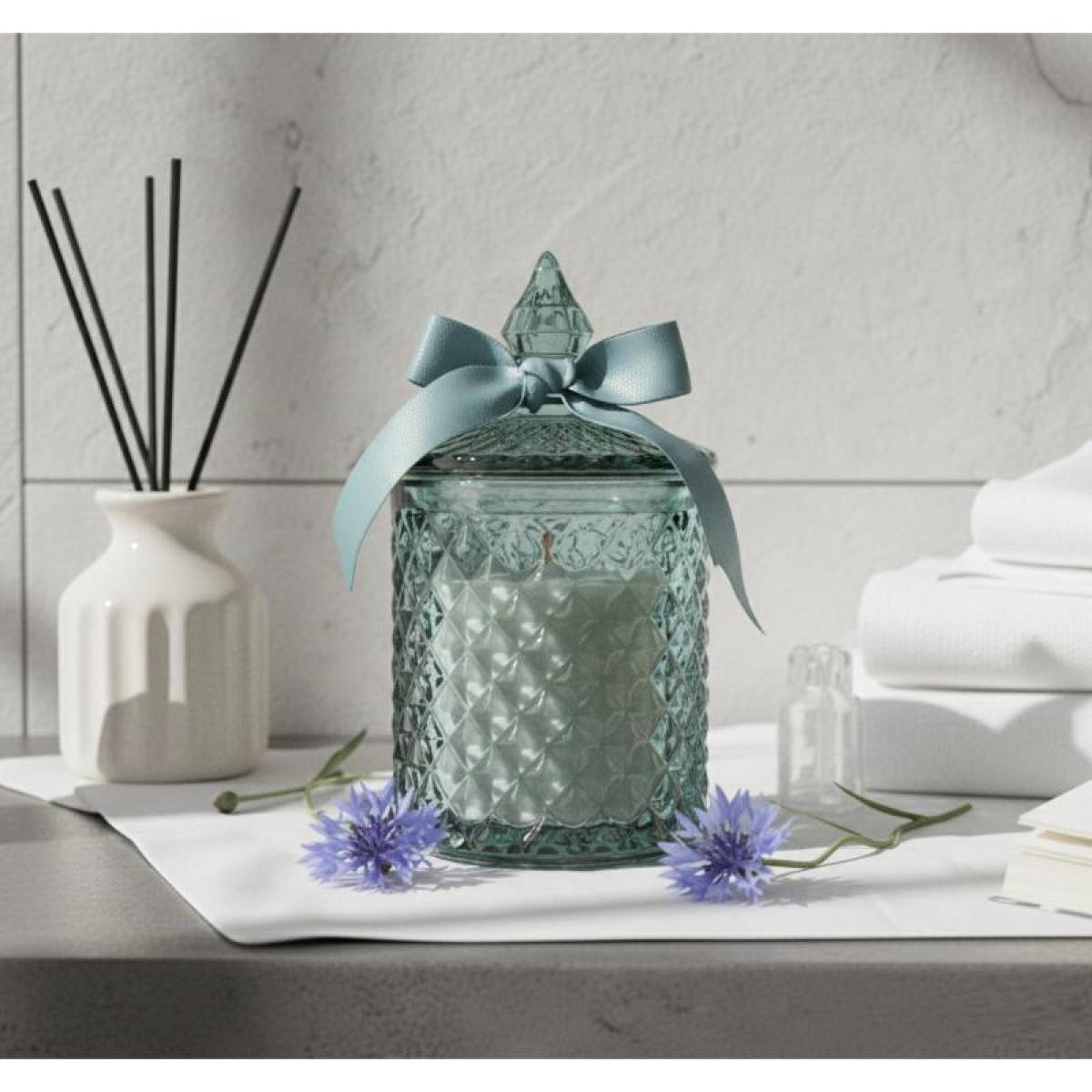Enchanted Aegean | Luxury Scented Candle By Finmanlife, Sk934g