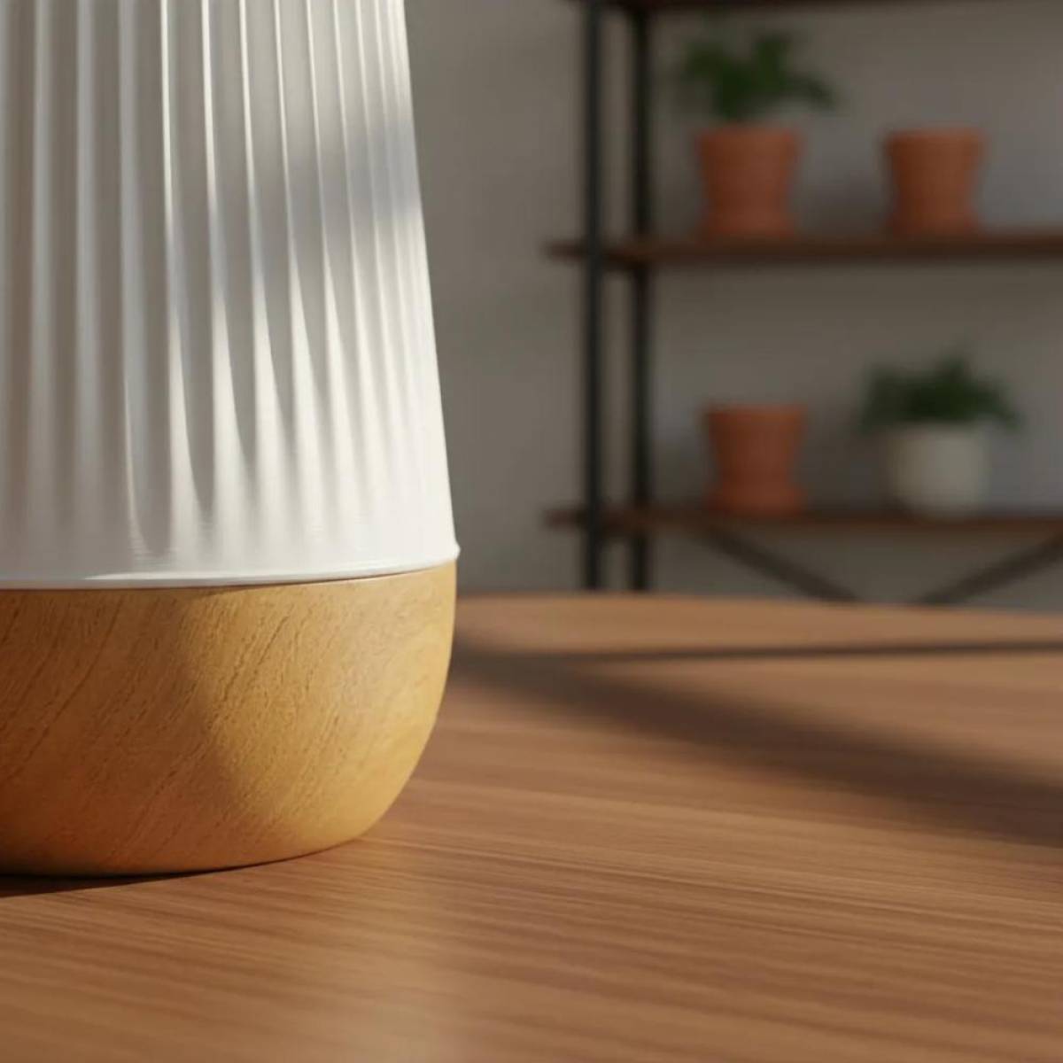 White Cordless Touch-control Led Table Lamp – 15 Cm With Remote, Sk195142