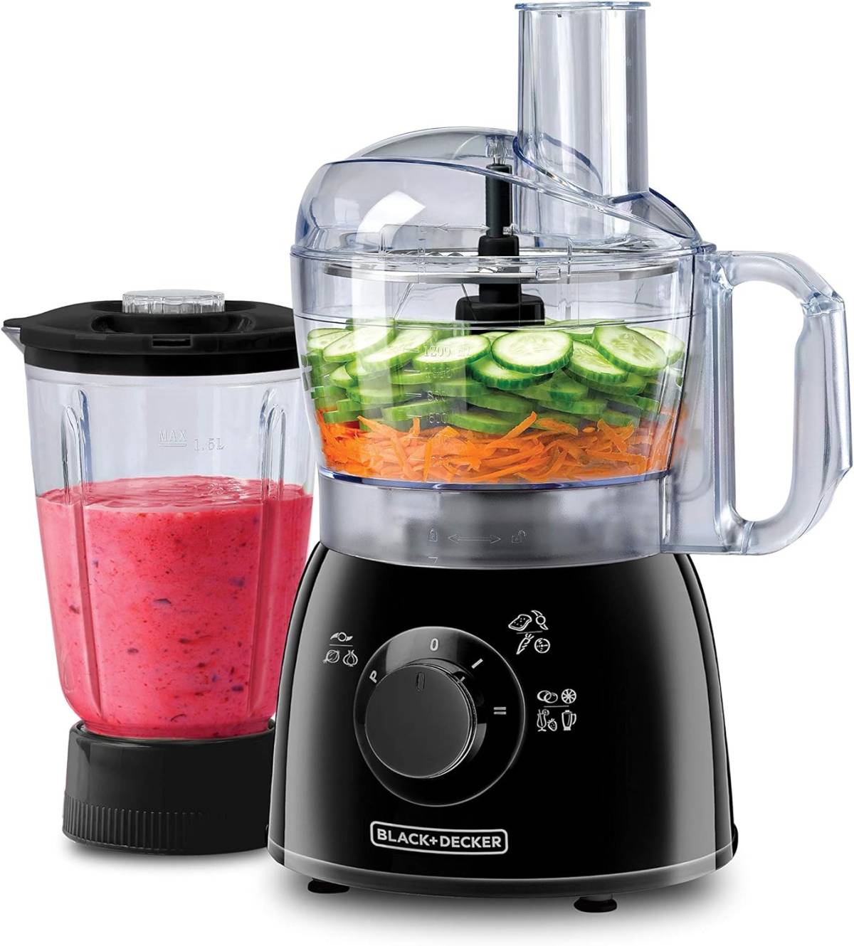 Black+decker Food Processor 400w With Blender