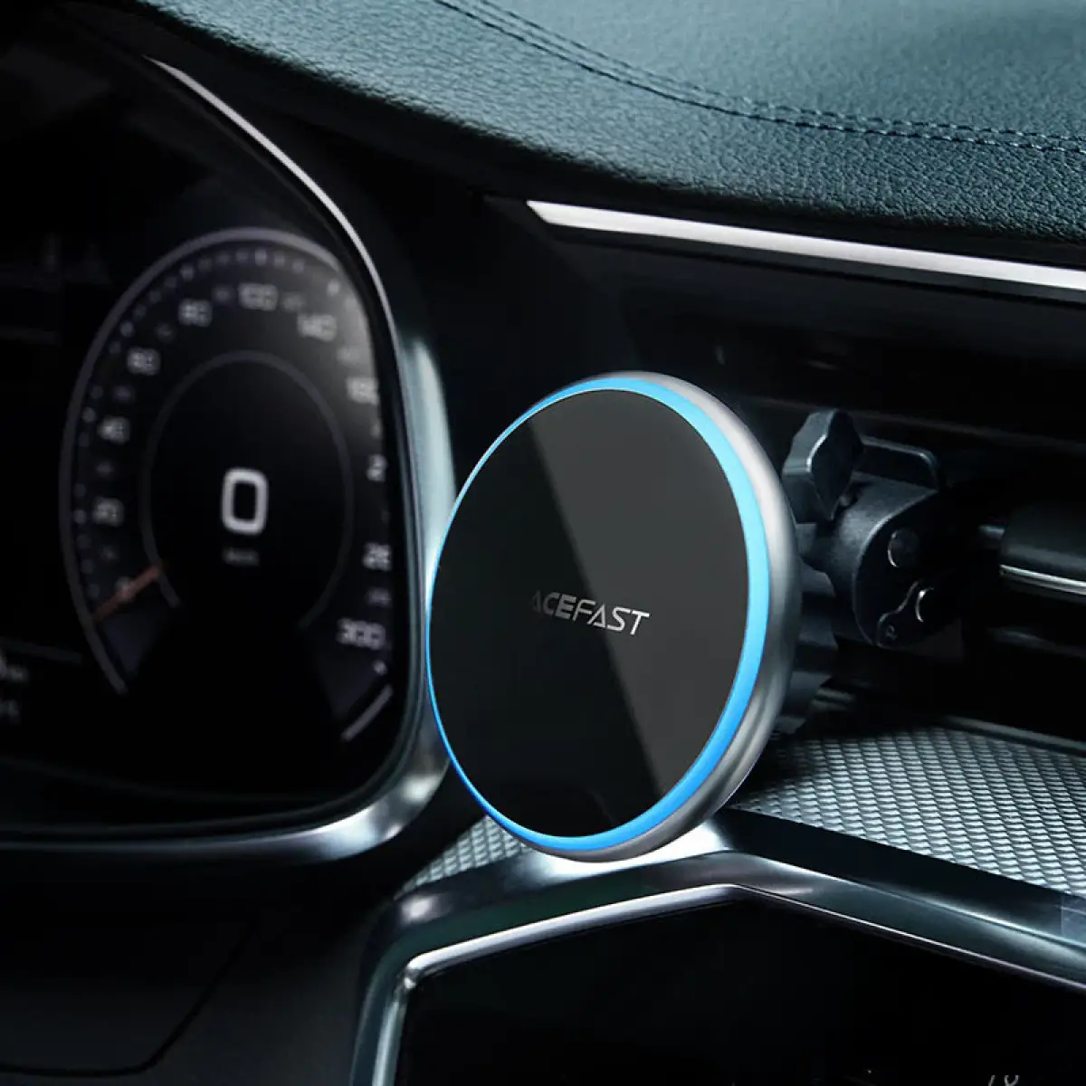 Acefast Fast Wireless Car Charger Mount Magnetic Holder D3 15W