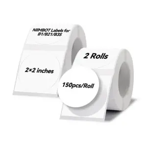 NIIMBOT White Label for B21 B1 B3S (50x50mm) Round