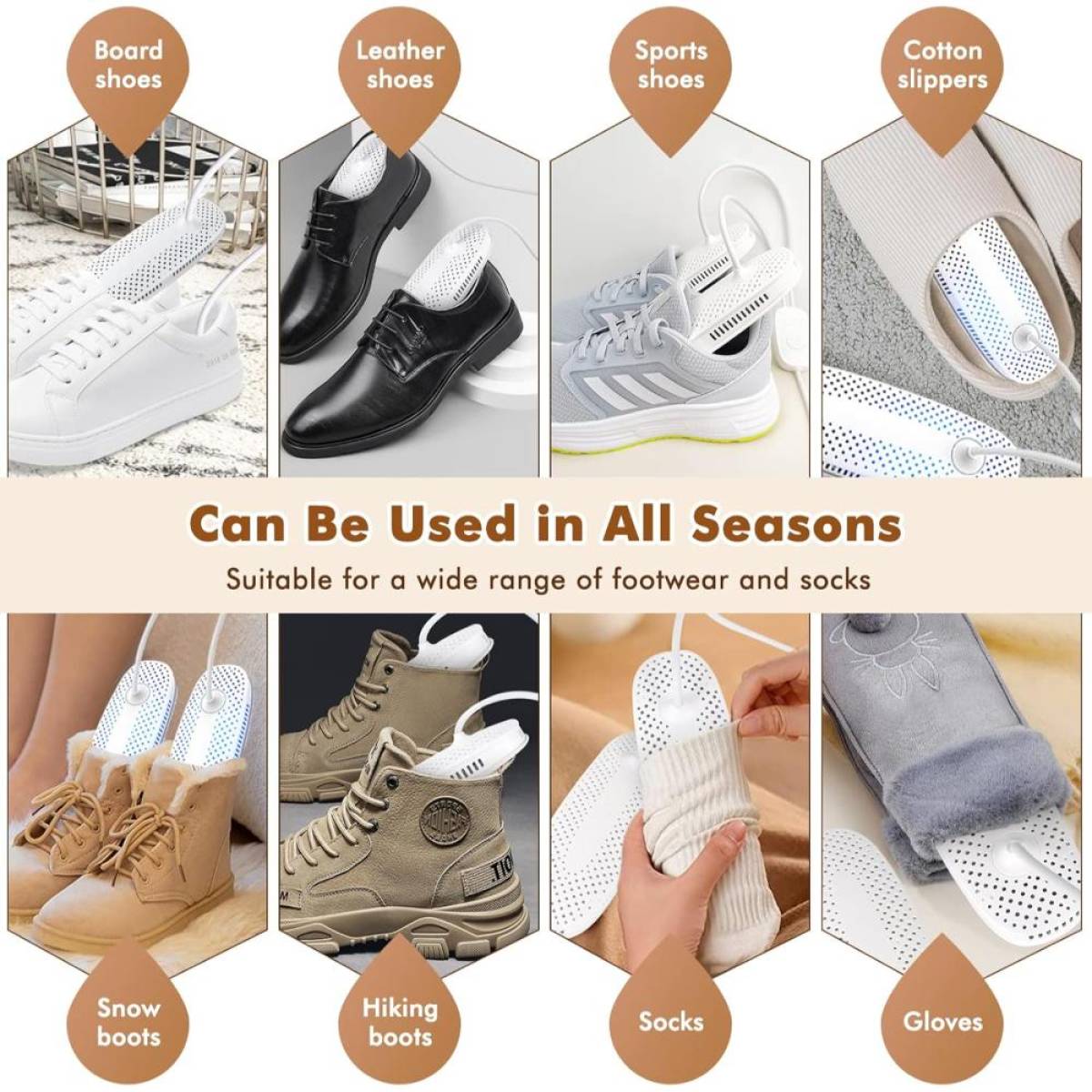 Mdhl Compact Shoe Dryer Fast Drying With Ptc Heat Technology, Pm-09