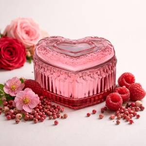 Rose In No Man’s Land Scented Heart Candle | Finmanlife, Sk932p