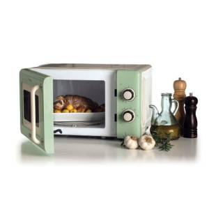 Ariete Vintage Microwave 20l, 800w, Green