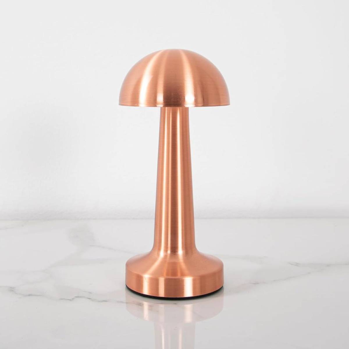 Rose Gold Mushroom Led Table Lamp – 23 cm, Touch Dimming, 3 Light Modes, Sk1951419