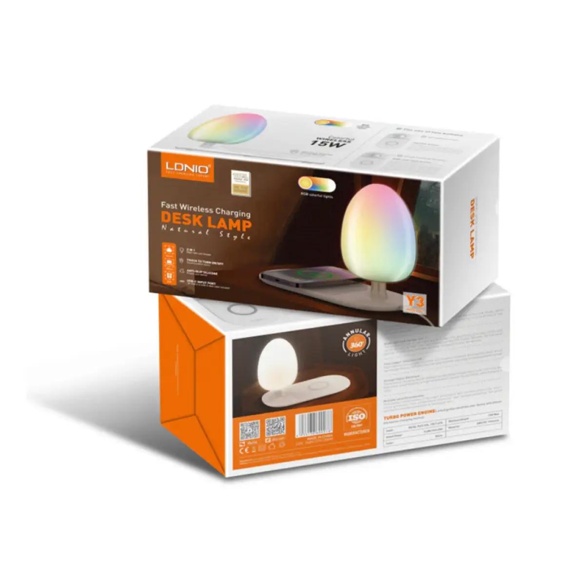 Ldnio Fast Wireless Charging Desk Lamp Y3