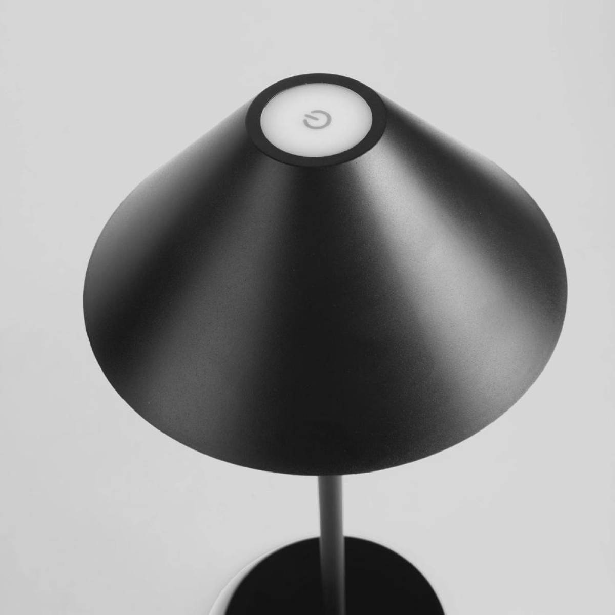 Black Wireless Led Table Lamp – 35 cm, 3 Adjustable Lights, Durable Metal, Sk1951425