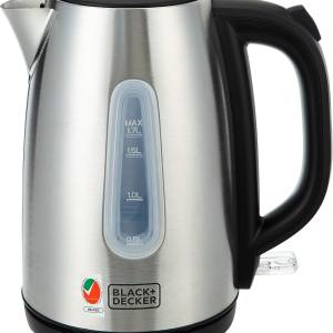 Black+decker Kettle 1.7l 2200w Stainless Steel