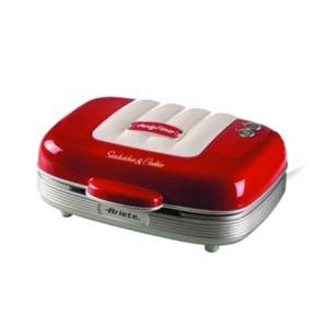 Ariete Sandwich Maker 3 Plates Red