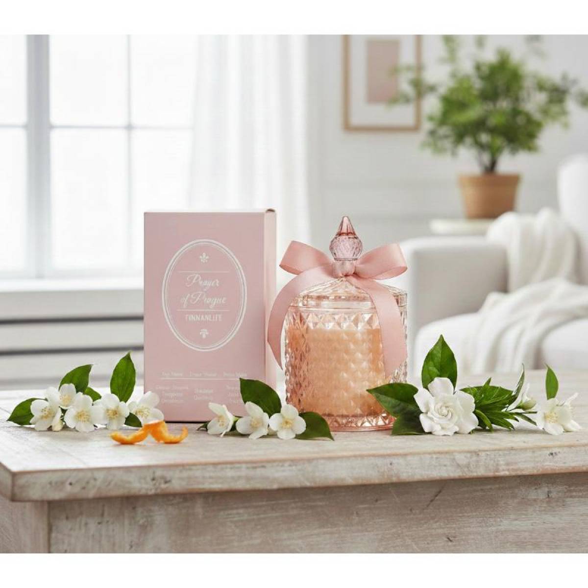 Prayer Of Prague | Luxury Scented Candle By Finmanlife, Sk934bg
