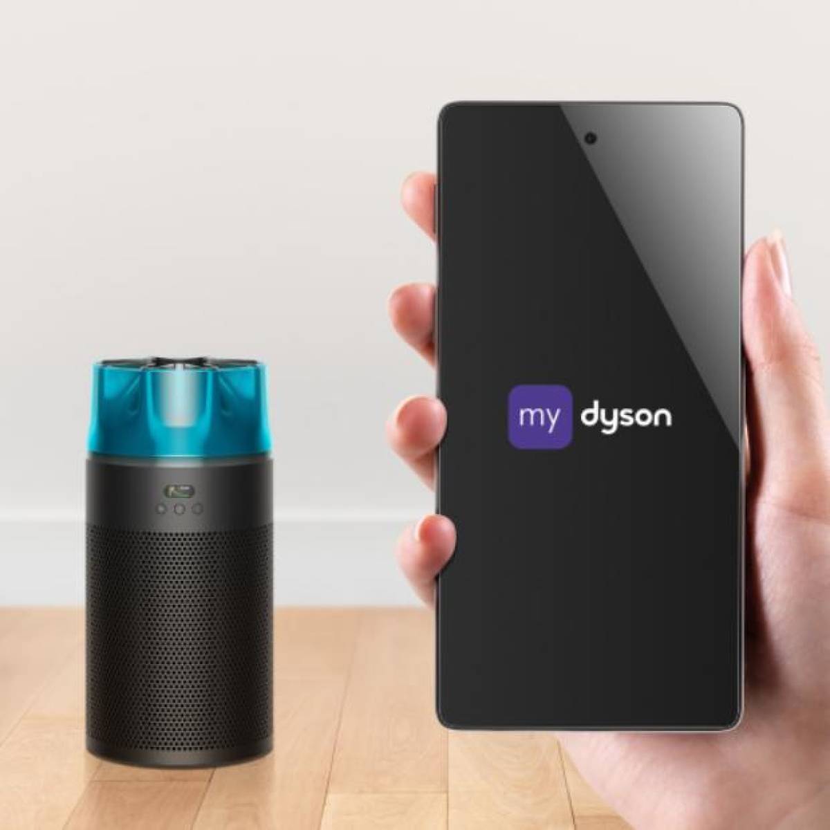Dyson HushJet™ Compact Purifier HJ10 Noir/Turquoise