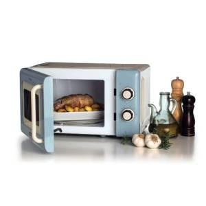 Ariete Vintage Microwave 20l, 800w, Blue