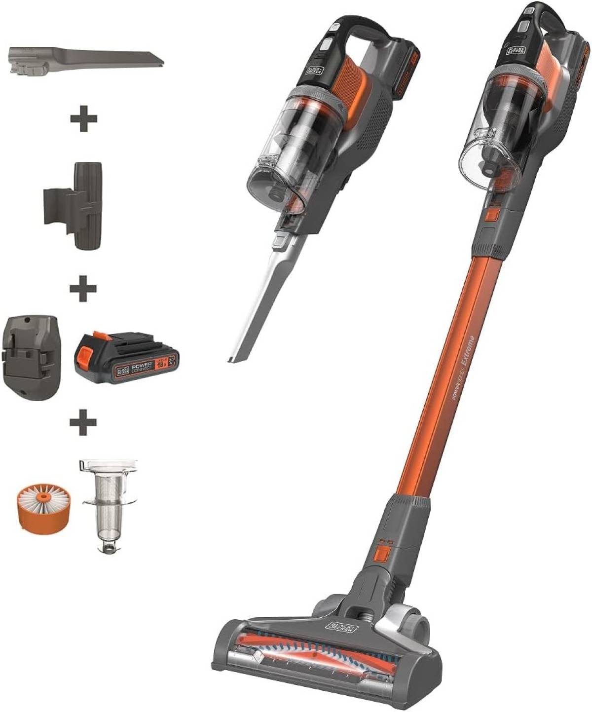 Black & Decker 4in1 Cordless Vacuum Cleaner 18v