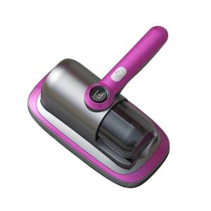 Wireless Mite Vacuum Cleaner Uv-c Sterilization – Powerful Suction, Purple, Bf-c01