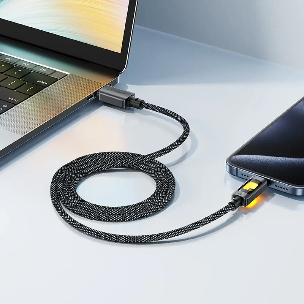 Acefast Charging Data Cable USB-C to USB-C 60W