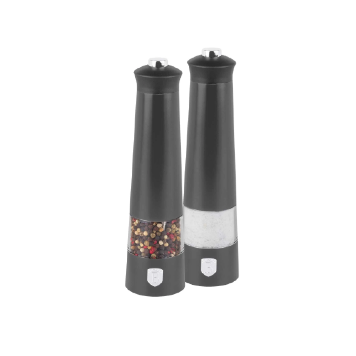 Electric Pepper And Salt Mill, 2 Pcs Set