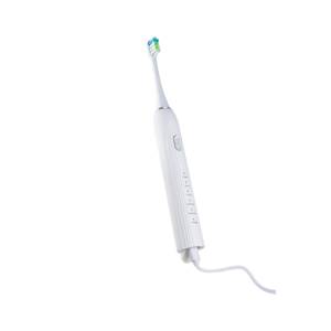 Mdhl Electric Toothbrush, Acoustic Vibration, 5-speed, Ipx7 Waterproof, Fast Charging, 2 Brush Heads – White, Y2