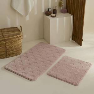 Karaca Home Karving Bathmat - Dusty Rose, 200.22.12.0121