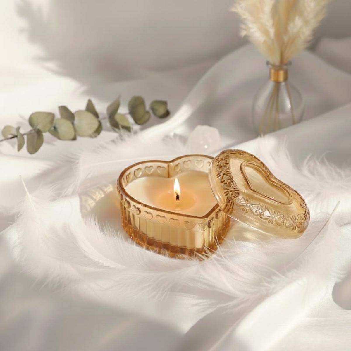 Drunk Seal Scented Heart Candle | Finmanlife, Sk932y