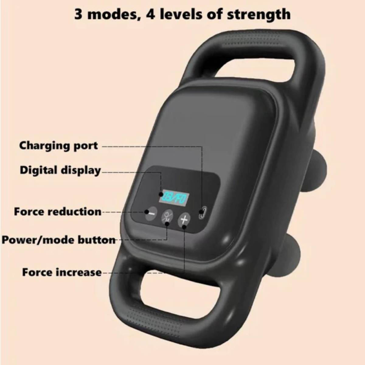 Mdhl Massage Gun Strong Power & Deep Relaxation, Model: Md-8078