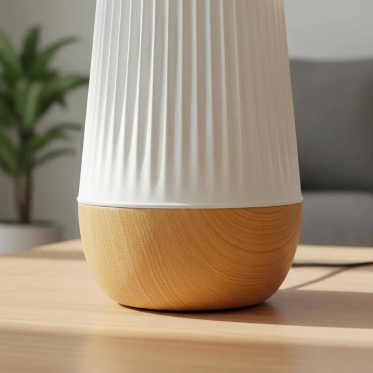 White Cordless Touch-control Led Table Lamp – 15 Cm With Remote, Sk195142