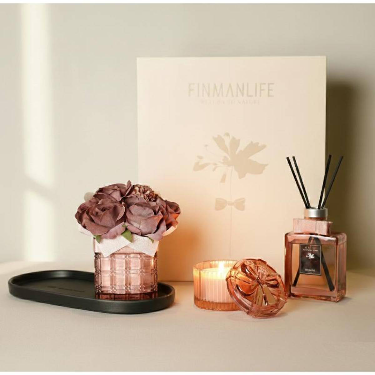 Finmanlife Flipped Luxury Aromatherapy Home Fragrance Gift Set, Sk935p