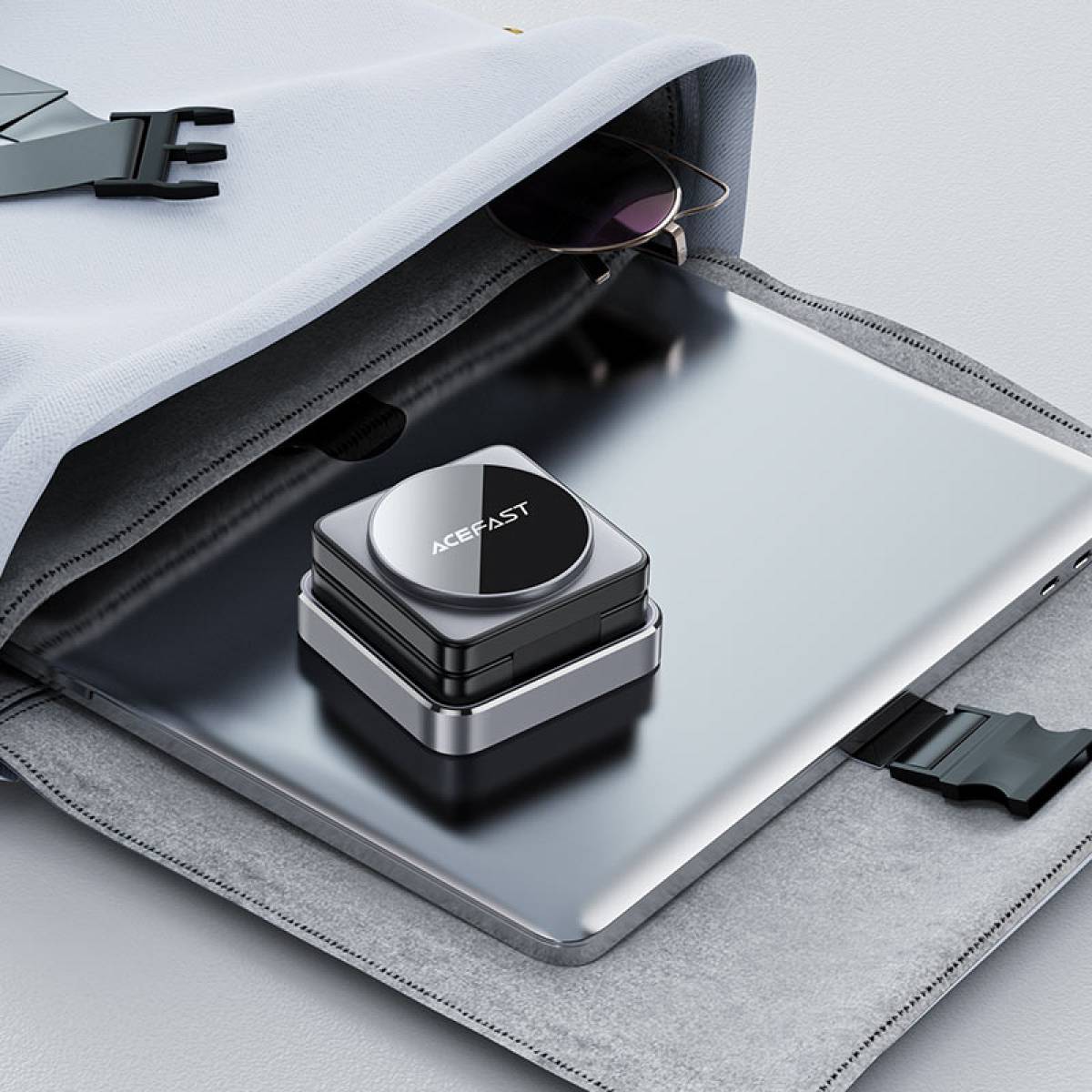AceFast AirCharge 3 in 1 Wireless Charger Desktop Holder E20