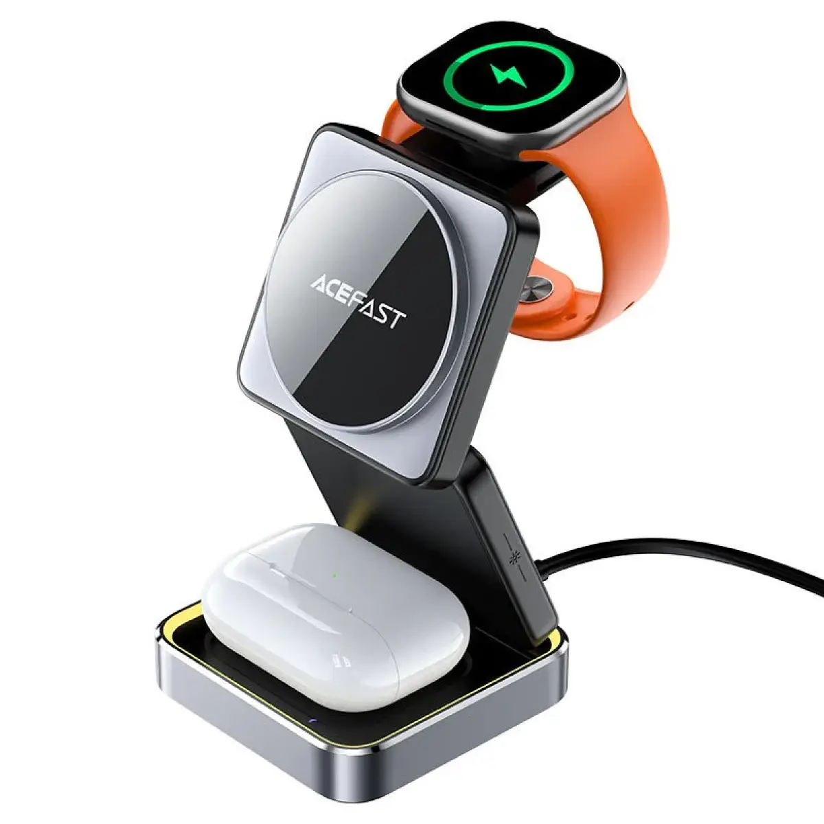 AceFast AirCharge 3 in 1 Wireless Charger Desktop Holder E20