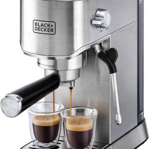 Black+decker Espresso Machine 15 Bar 1450w