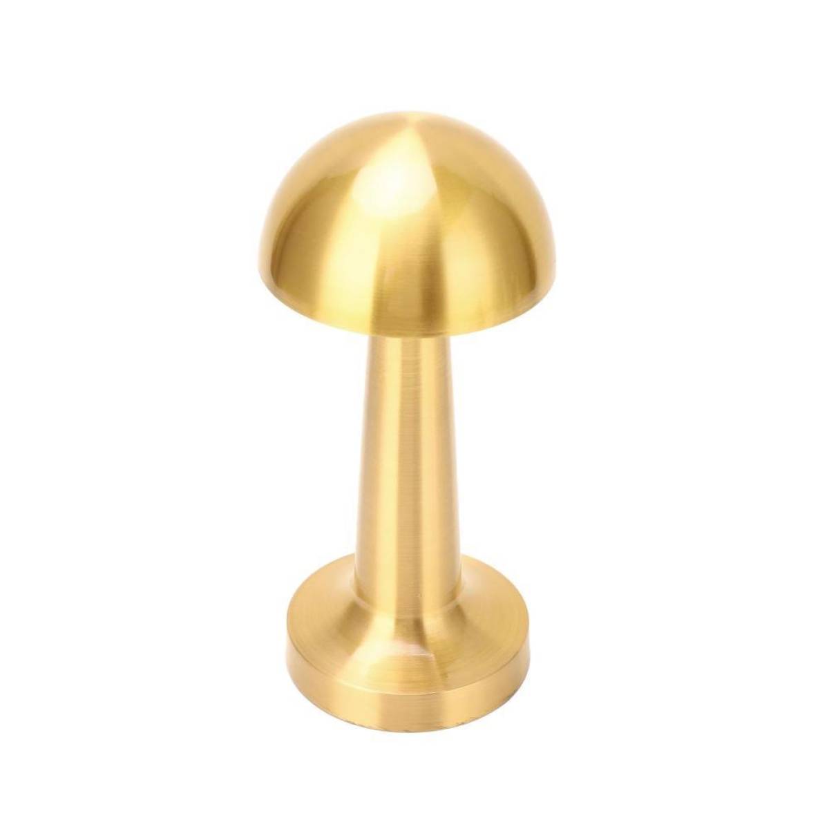 Gold Mushroom Led Table Lamp – 23 cm, Touch Dimming, 3 Light Modes, Sk1951420
