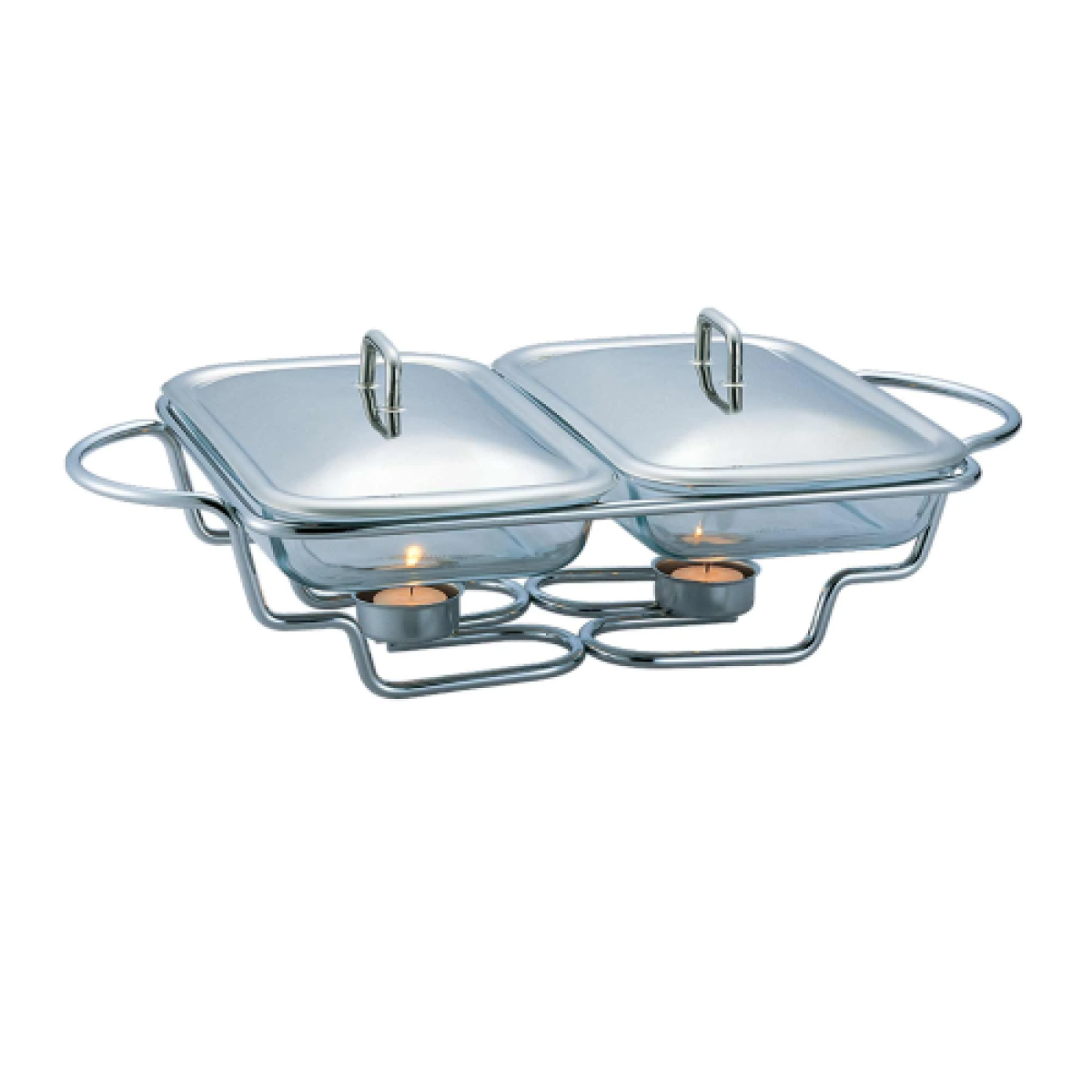 Berlinger Haus Food Warmer, Rectangle, 2x1.5l