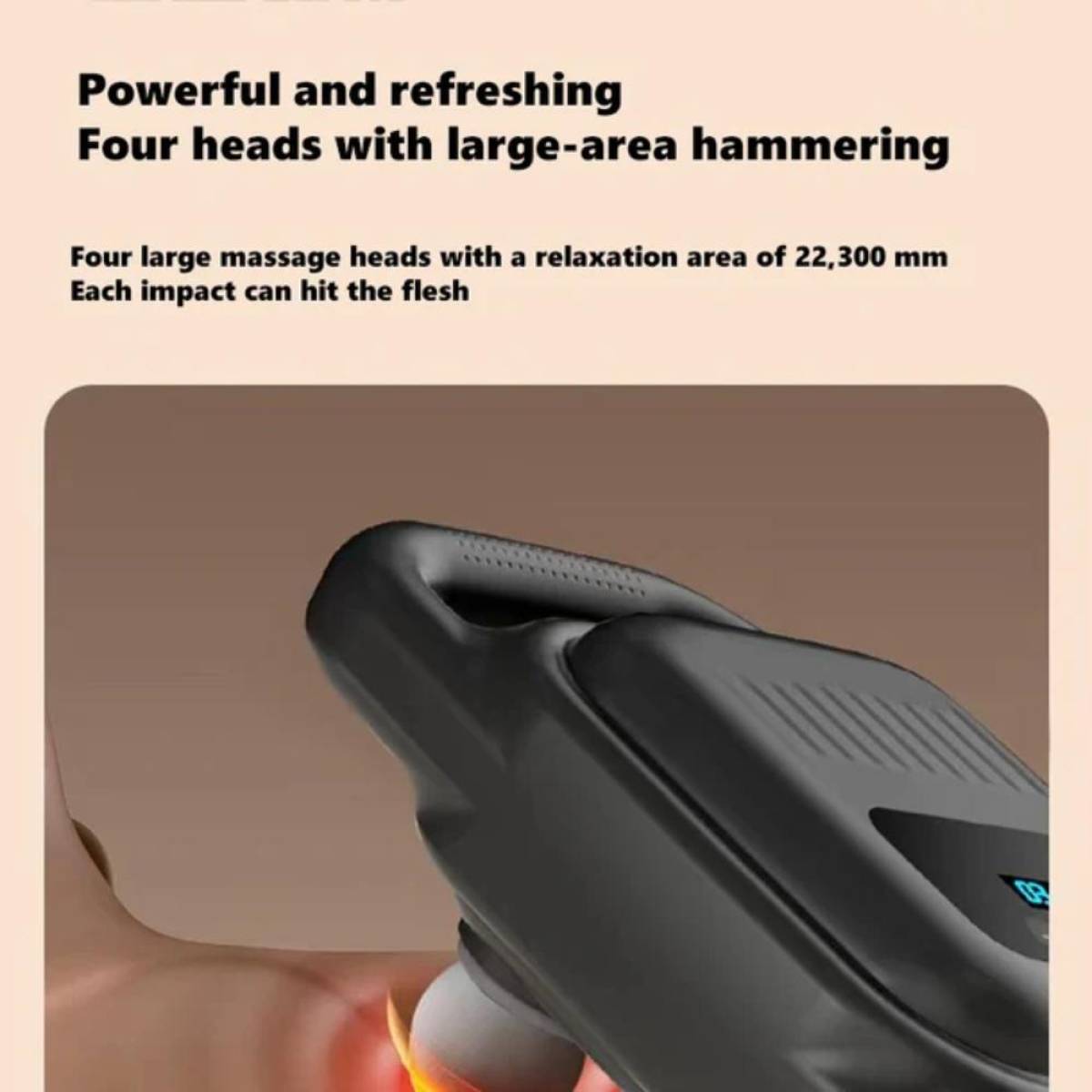 Mdhl Massage Gun Strong Power & Deep Relaxation, Model: Md-8078