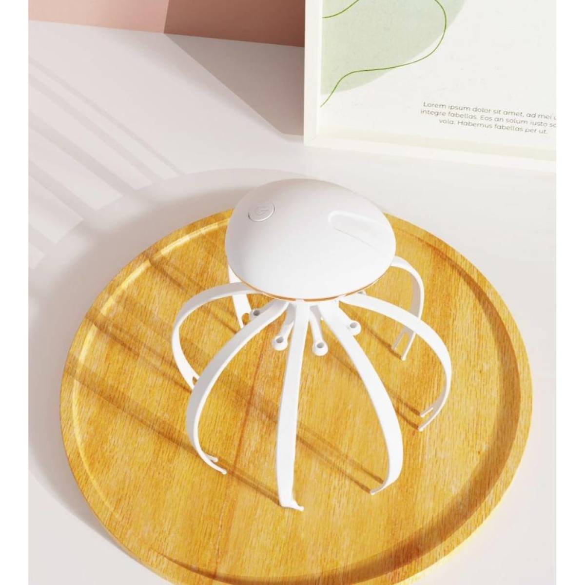 Mdhl Jellyfish Head Massager Relaxing Scalp & Head Massage, Md-877