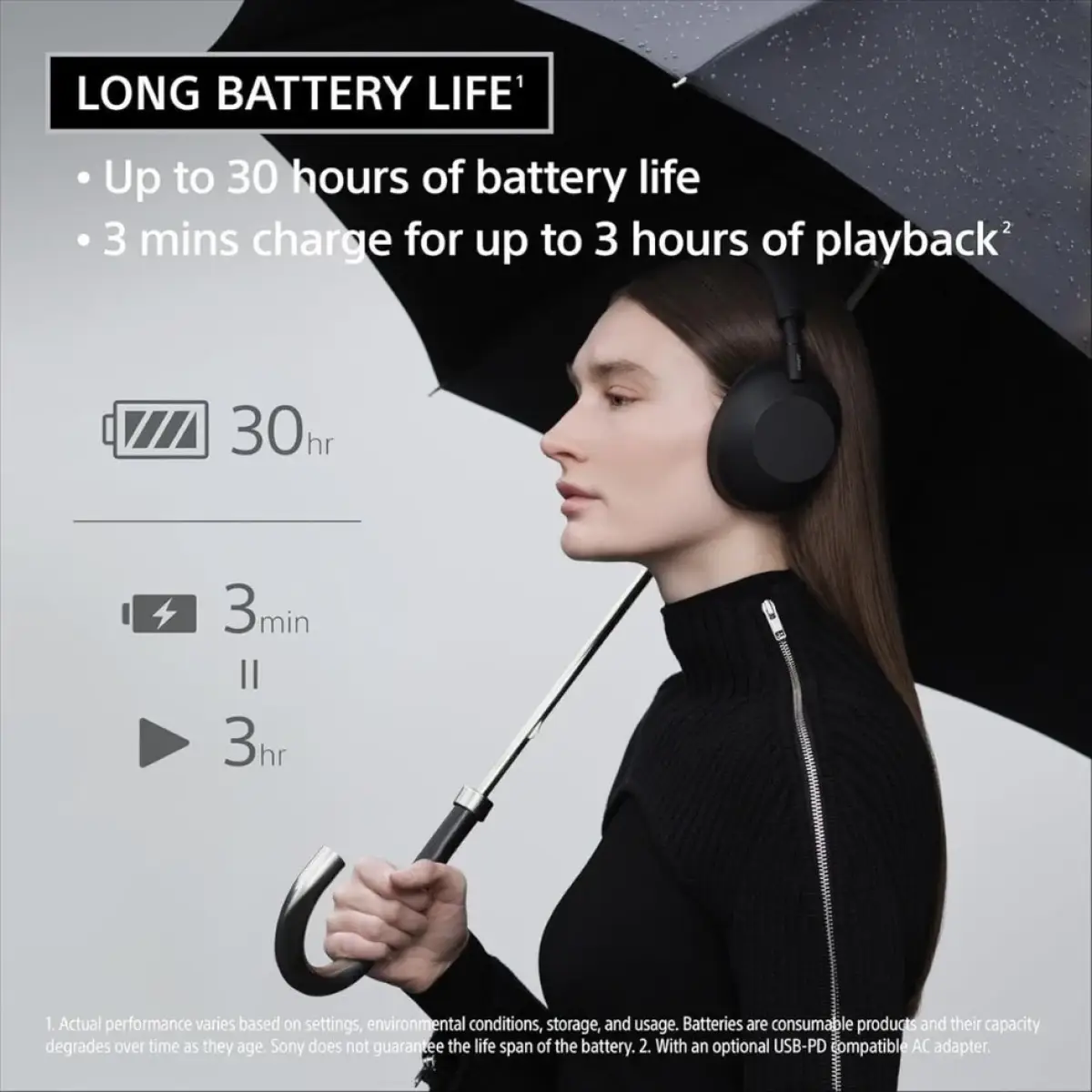 Sony WH-1000XM6 - Wireless Noise Canceling Headphones