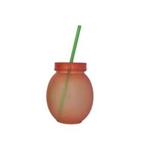 Bee Home Cup Lemon Shape With Pipette Orange, Ak717 Orange