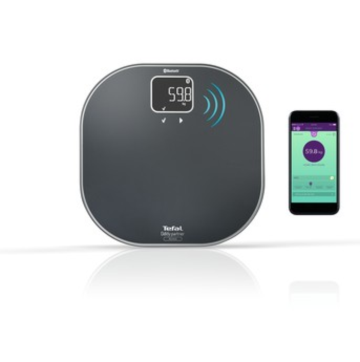 Tefal Body Partner Bathroom Scale Bluetooth PP9500SI