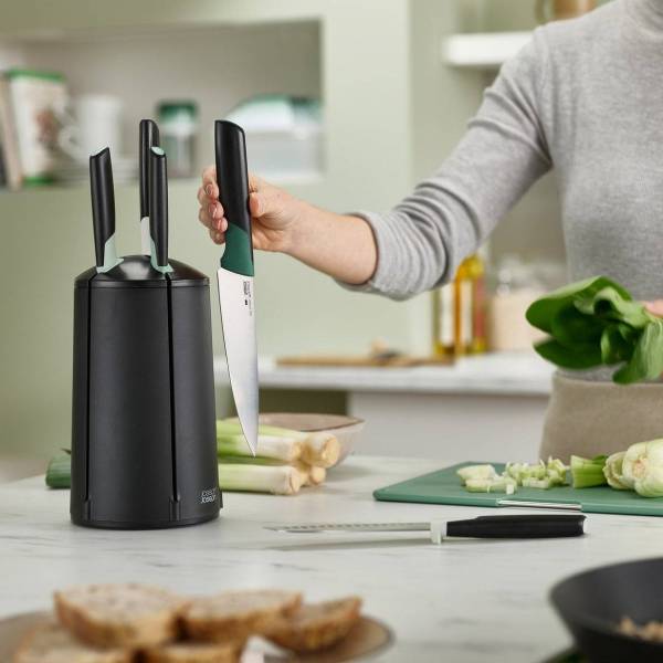 Joseph Joseph Elevate™ Carousel 5-piece Knives Set – Sage