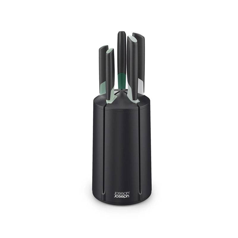Joseph Joseph Elevate™ Carousel 5-piece Knives Set – Sage