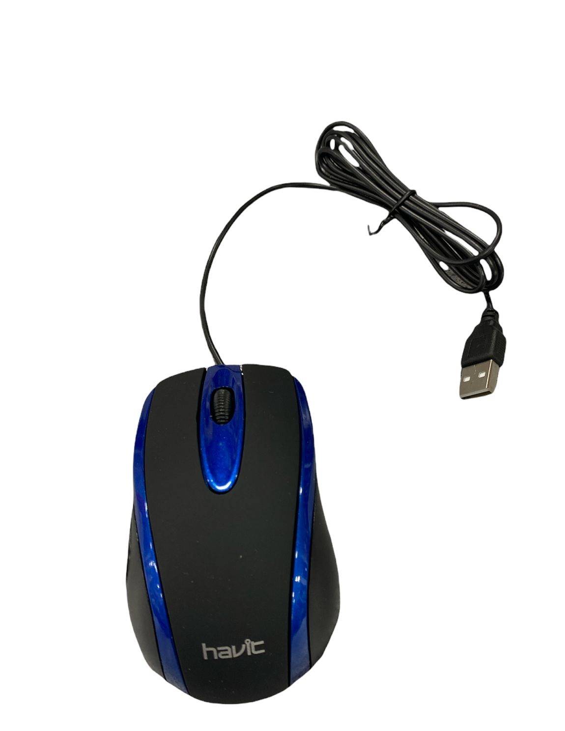 Havit, Ms753 Wired Mouse Black/blue