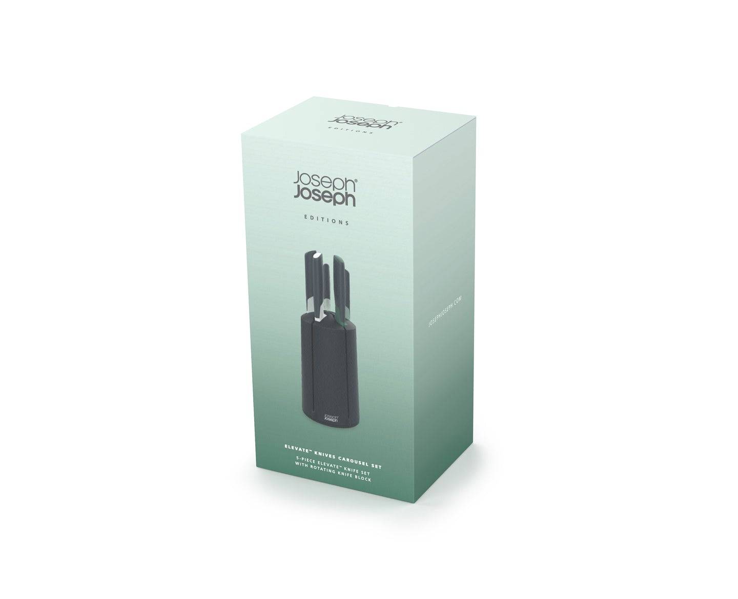 Joseph Joseph Elevate™ Carousel 5-piece Knives Set – Sage