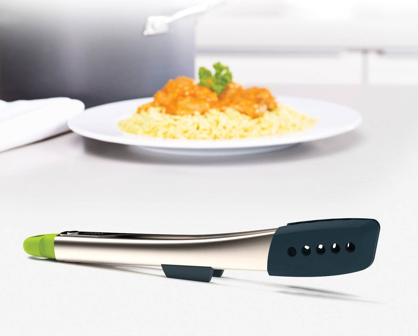 Joseph Joseph Elevate™ Silicone Steel Tongs