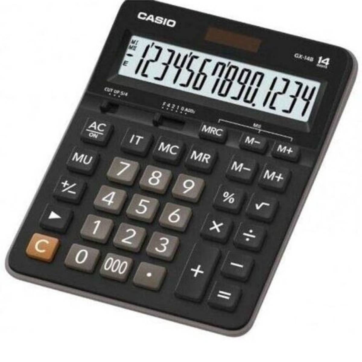 Casio Gx-14b-w-dc(cn) Calculator Desktop Type : 14 Digits / Extra Large Display