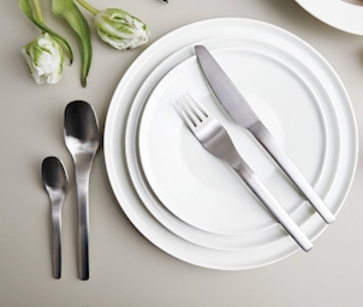 Dinner Plate Aida Enso White 26cm