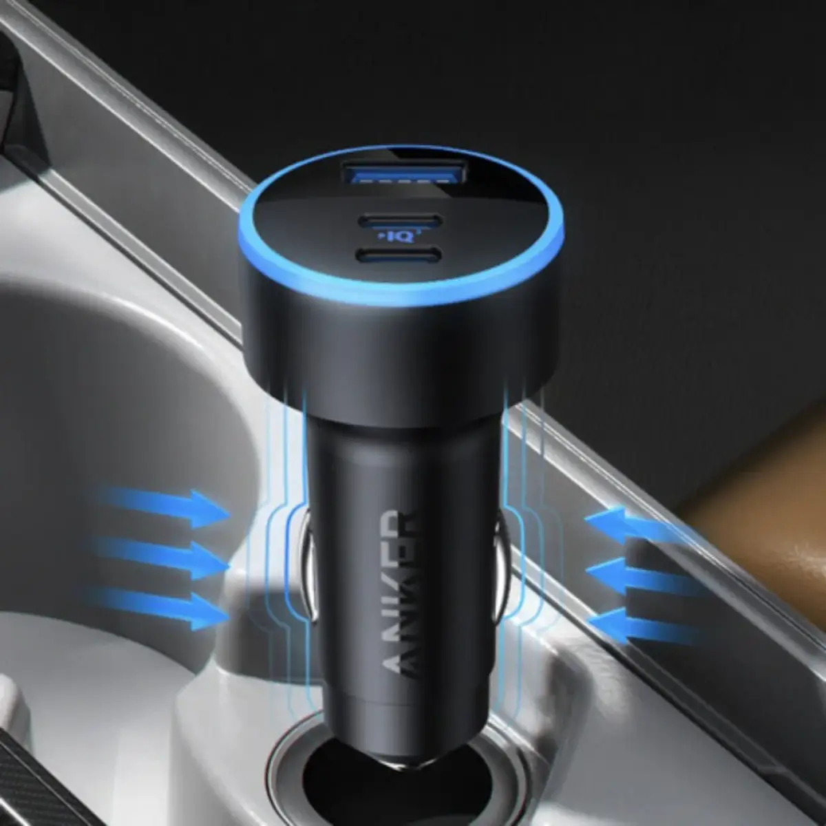 Anker 335 Car Charger 67W with USB-C Cable